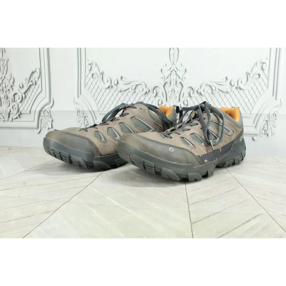 Oboz Sawtooth X Low Shoes Brown Leather Mesh Hiking Trail Shoes 11 W - Picture 2 of 9